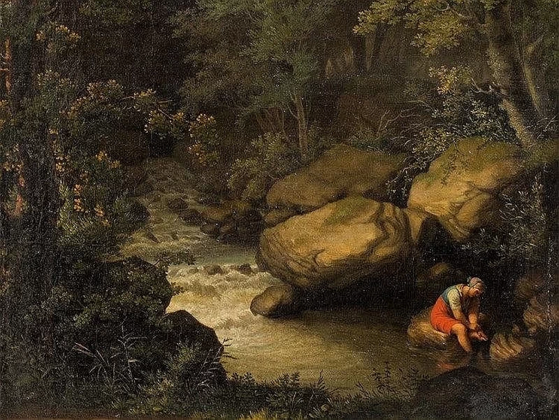 Paesaggio boscoso nell'Harz, 1811
